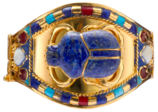Scarab Bracelet From King Tutankhamun Collection